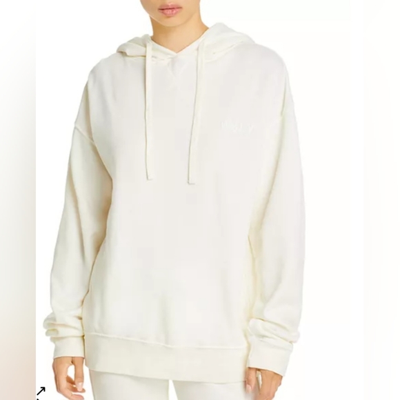 WSLY Eco Soft Oversized Beige Hoodie  Size Small - Picture 1 of 6